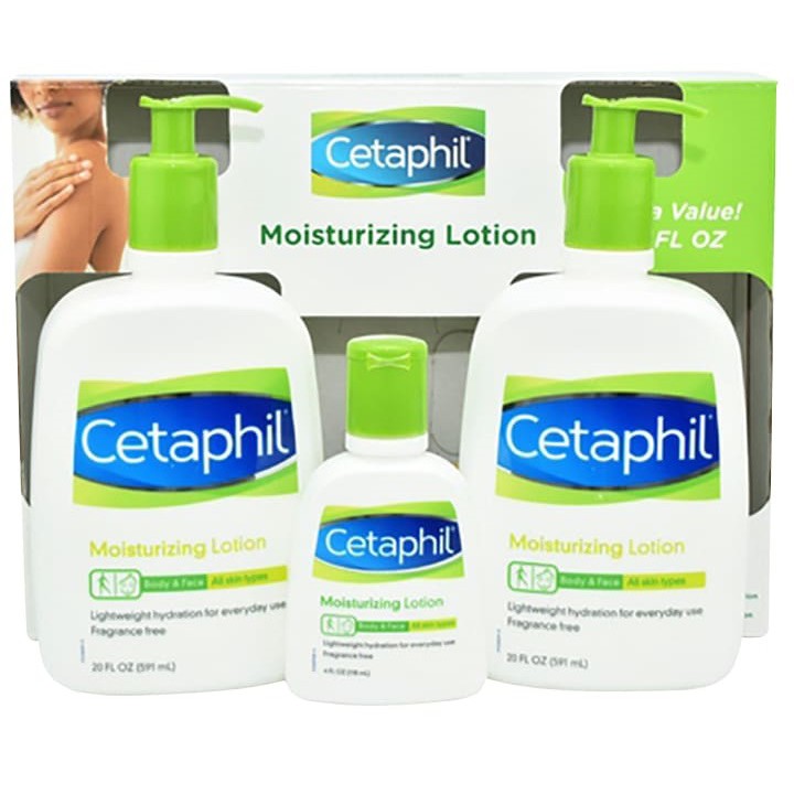Cetaphil Moisturizing Body and Face Lotion for All Skin Types