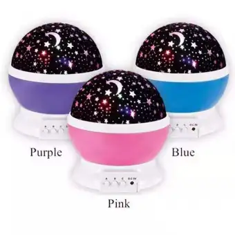 rotating projector lamp