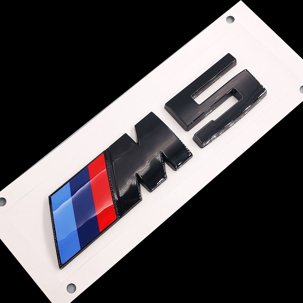 Hot New BMW M5 Logo Auto Badge Emblem Trunk Emblem COMPETITION Bar ...