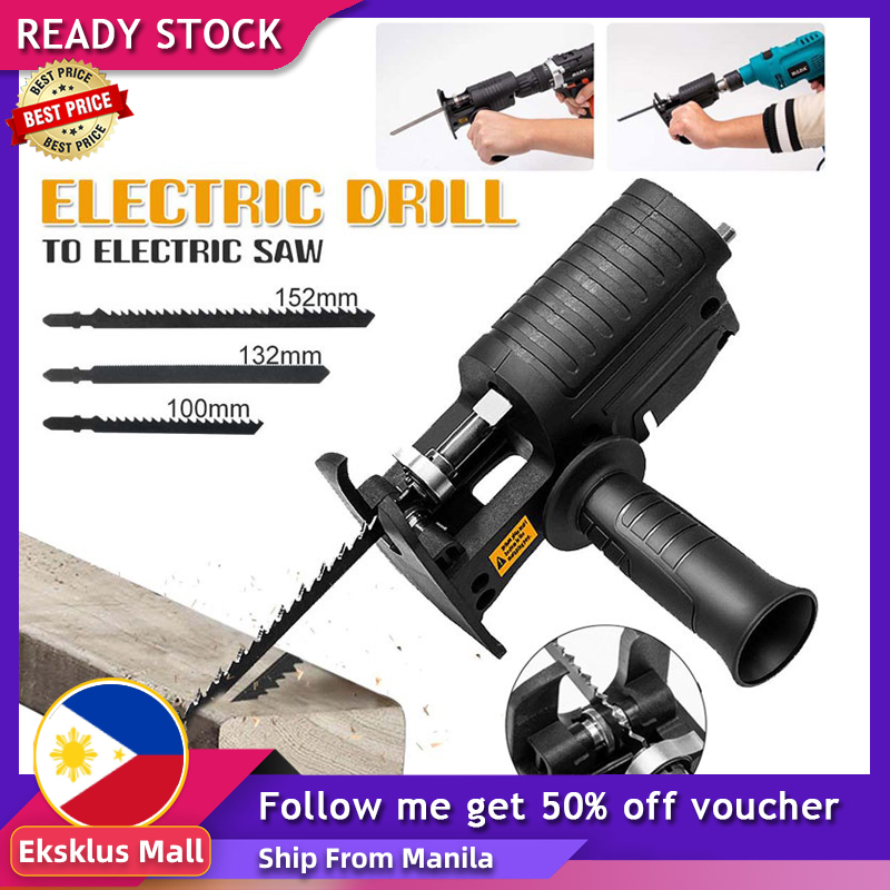 11pcs/set Portable Reciprocating Saw Modified Electric Saw Power Tool