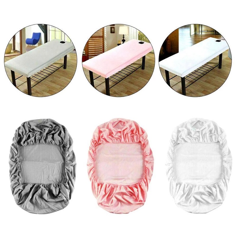 おまけ付】 Four-Piece Beauty Bed Cover Pure Cotton Salon Body 