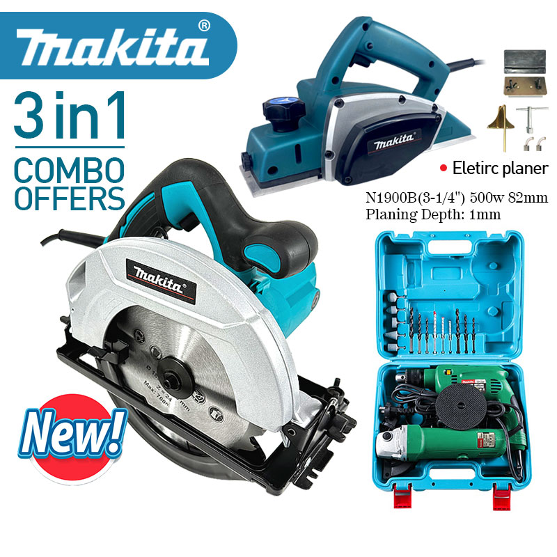 4in1 NEW 1400W electric circular saw for metal Saw blade with planer