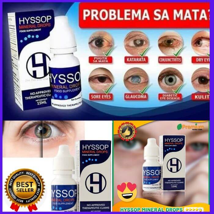 DBeautyPhilippines 1 Bottle 15ml Original Hyssop Mineral for Eye ...