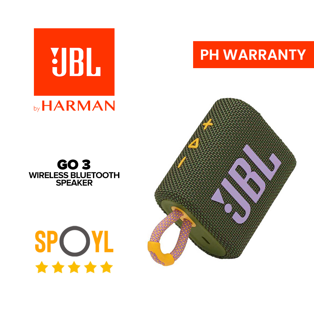 JBL GO 3, GO3 Portable Bluetooth Speaker - Spoyl Store