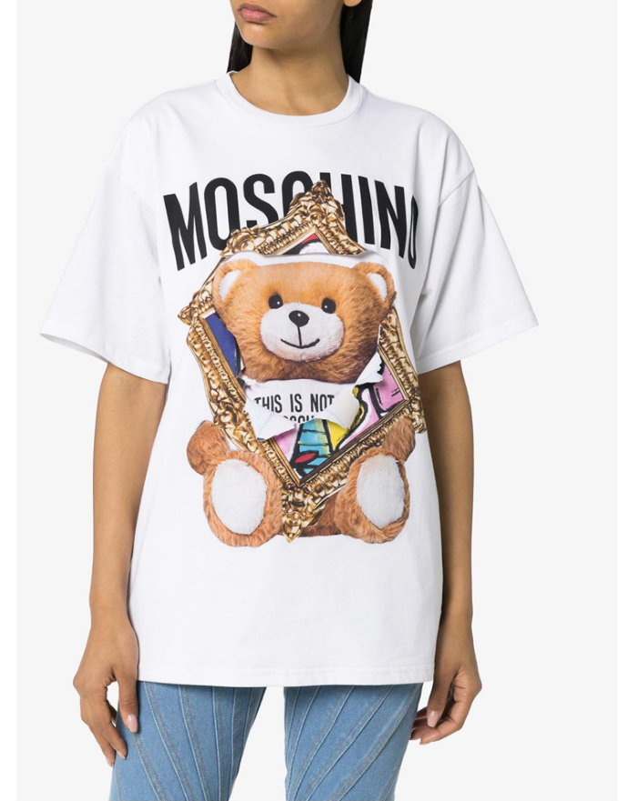 Cheap Moschino Teddy Bear T Shirt, Moschino T Shirt Women