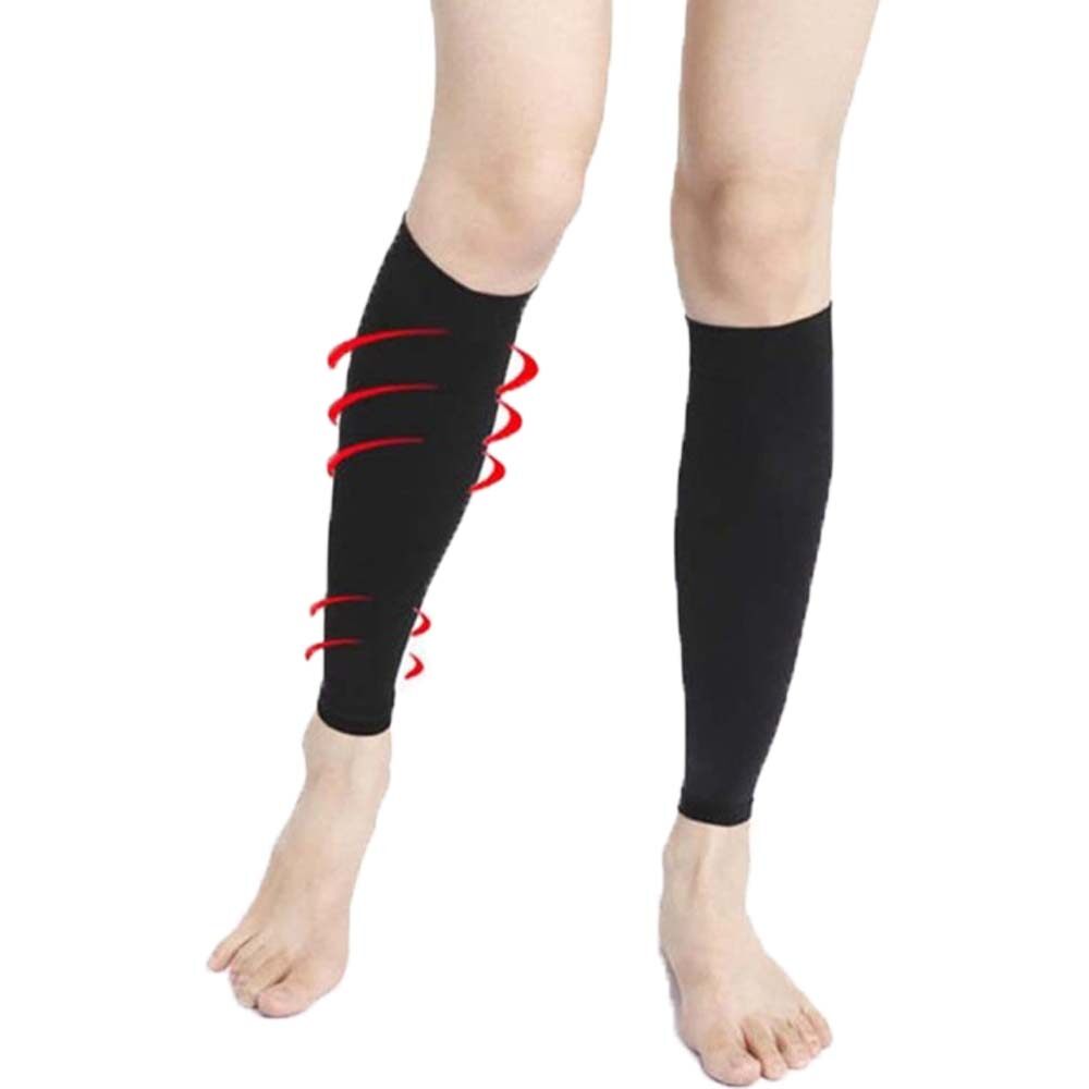 Calf Compression Sleeve Women, 2 Pairs 20-30mmHg Footless Compression Socks  for Swelling Shin Splints Varicose Veins