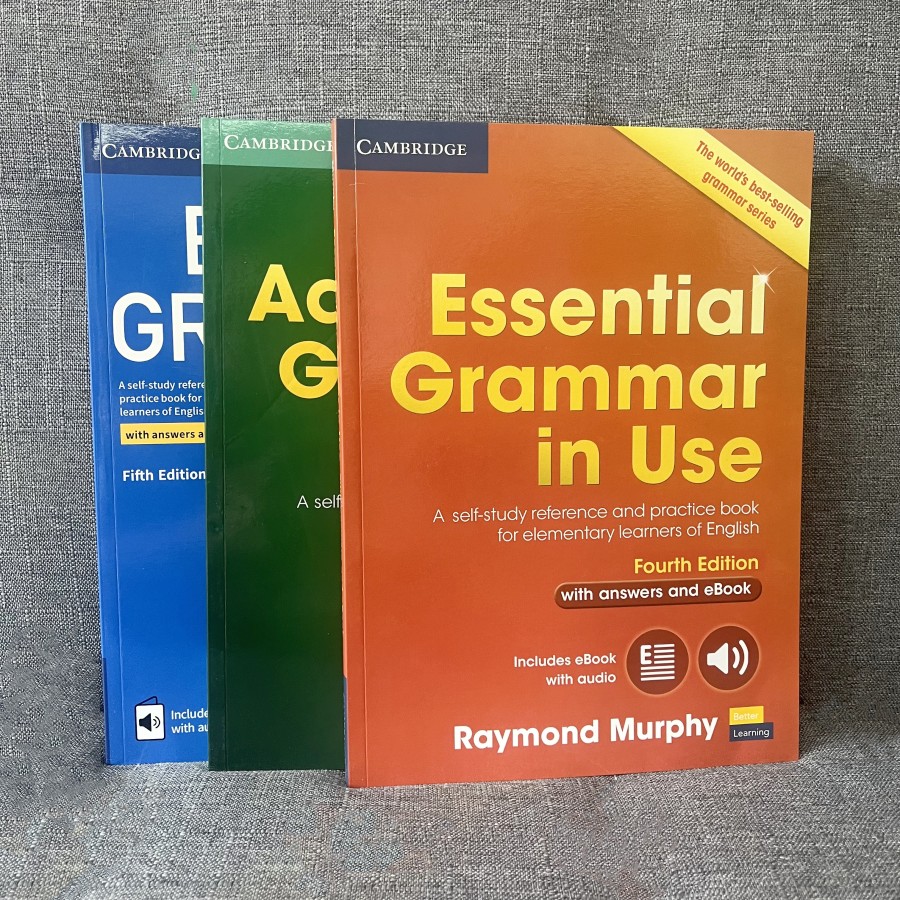 3 Books Cambridge Essential Advanced English Grammar in Use Collection ...