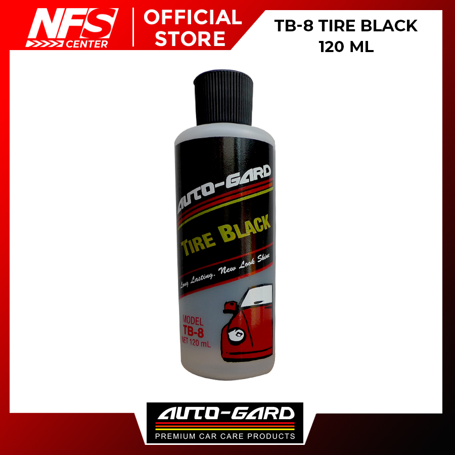 AUTOGARD PREMIUM TIRE BLACK PROTECTION 500ML, 250ML AND 120ML FOR CAR