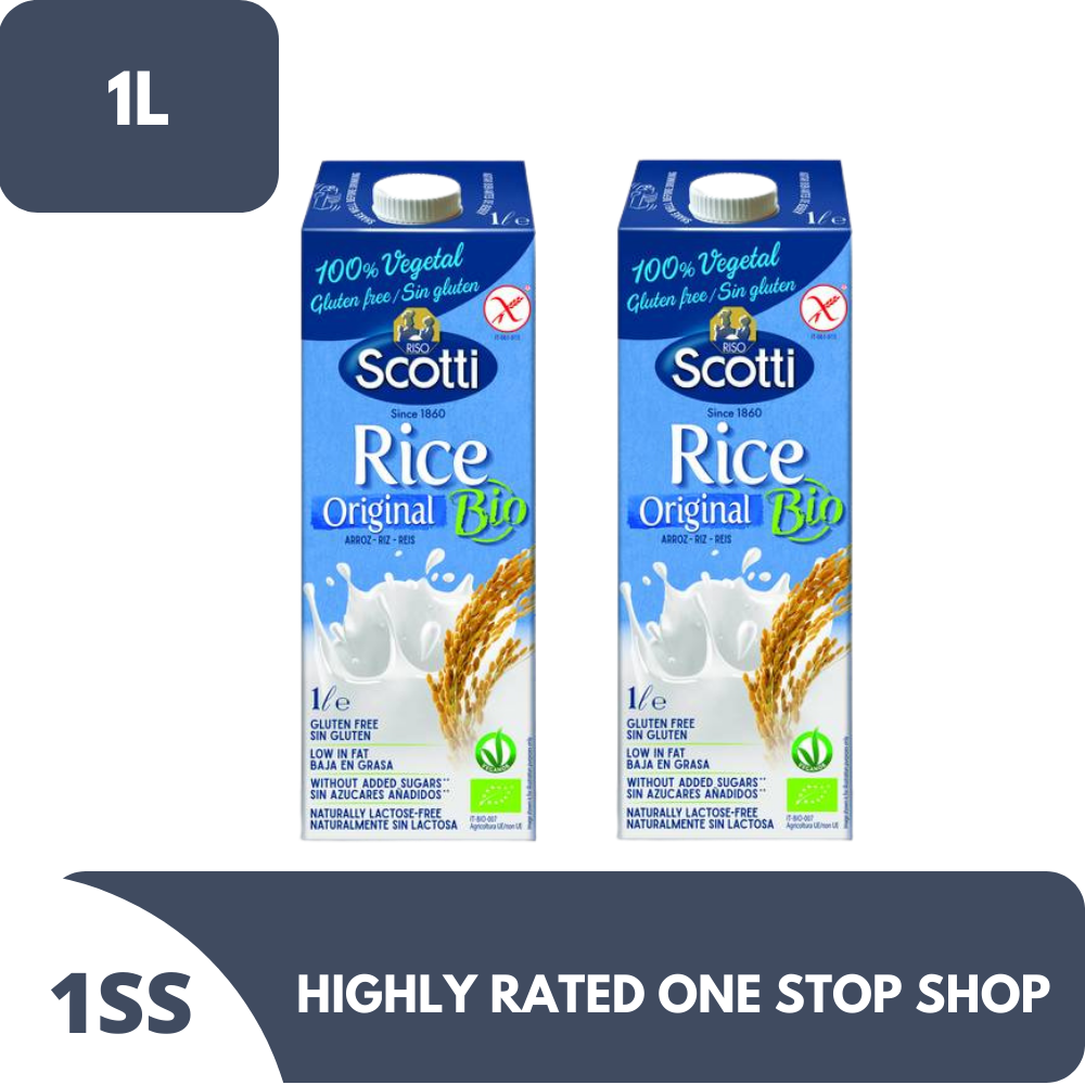 Riso Scott Rice Milk with Calcium 1L x 2 Lazada PH