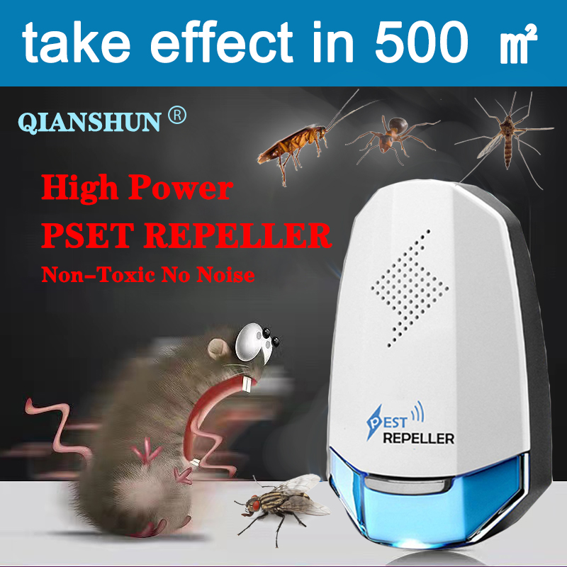 No rat within 500m Original Ultrasonic Pest Repeller Harmless to people