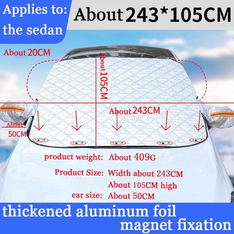 thumbnail image 2 of Custom Sun Shade For Scion FR-S 2012-2016 – Front Windshield Visor Protector 2 of 5