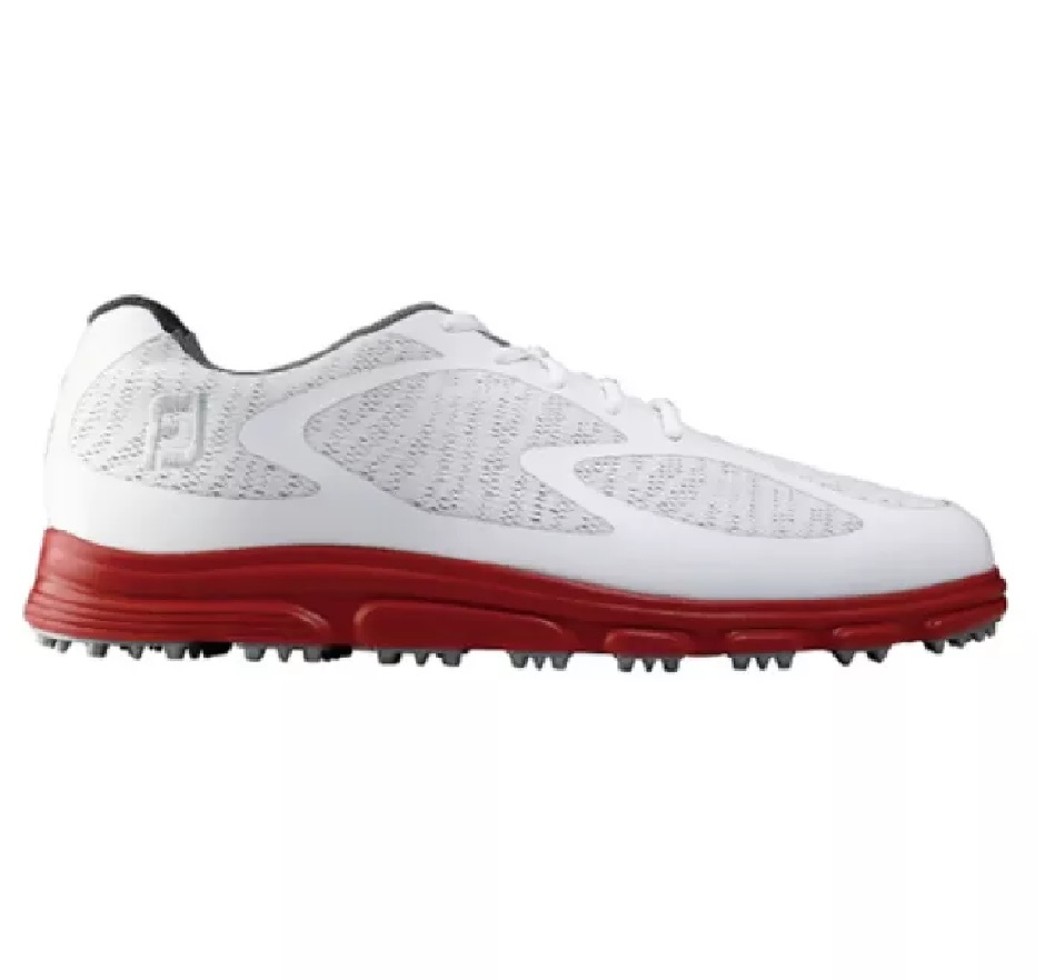red footjoy golf shoes