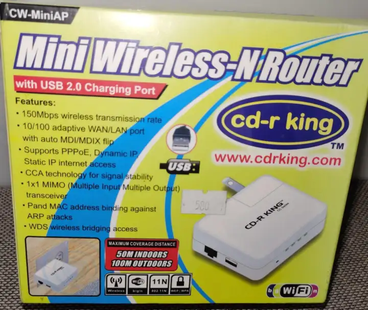 Cd R King Mini Wireless N Router Lazada Ph