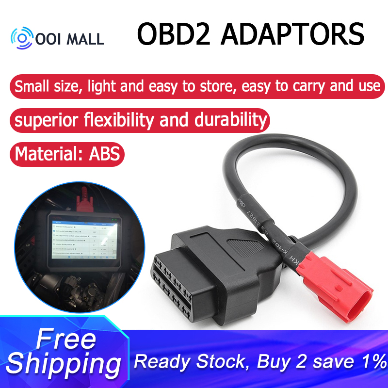 6 Pin to 16 Pin OBD2 Diagnostic Cable Adapter For BENELLI