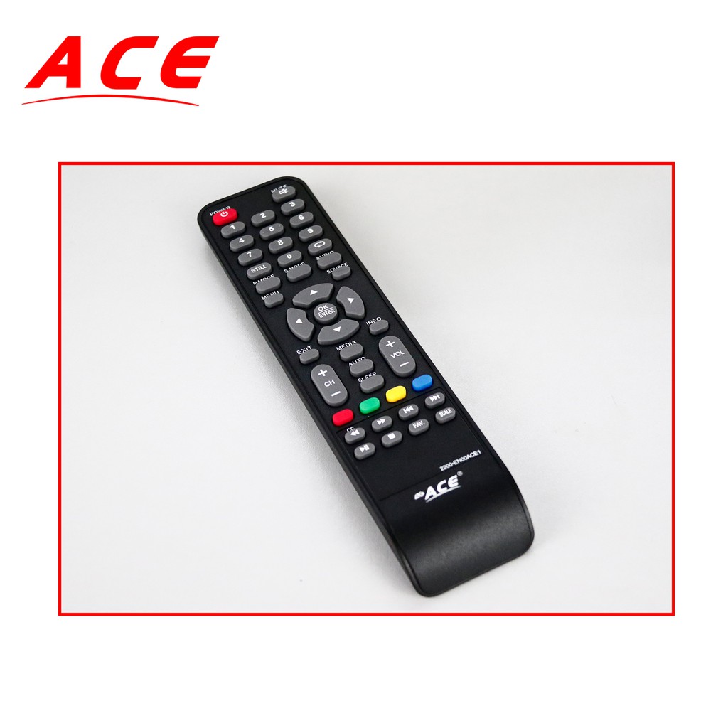 Ace Led TV Remote Control 2619-UNROACE1 | Lazada PH