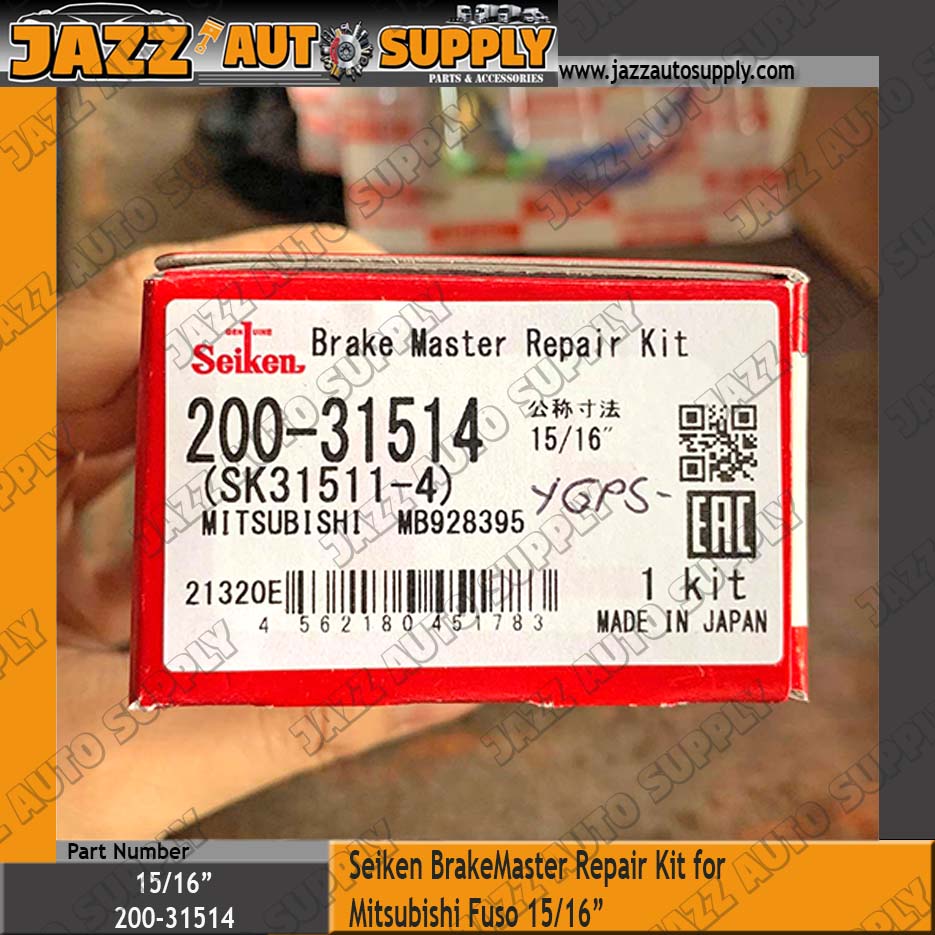 Seiken Brake Master Repair Kit for Mitsubishi Fuso 15/16” 20031514