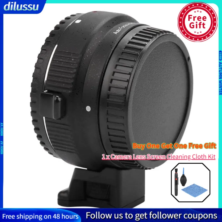 Chinese New Year Buy 1 Get 1 Free Gift Commlite Electronic Lens Mount Adapter Cm Ef Nex F Canon Ef Series Lens To Sony Lazada Ph