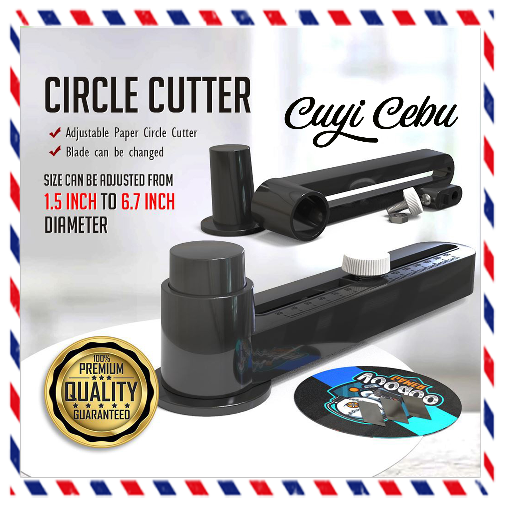 1 pc Circular Cutter for Button Pins - Cuyi Cebu | Lazada PH