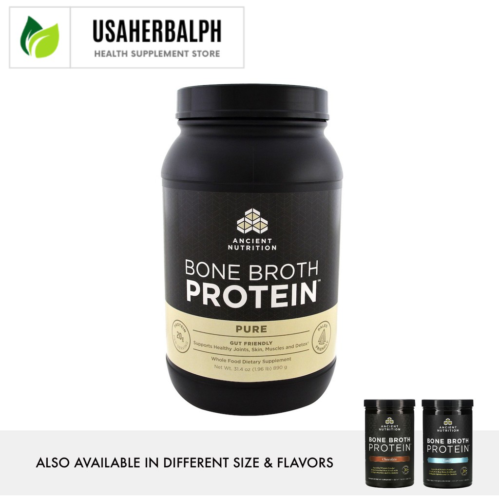 Dr. Axe / Ancient Nutrition, Bone Broth Protein | Lazada PH