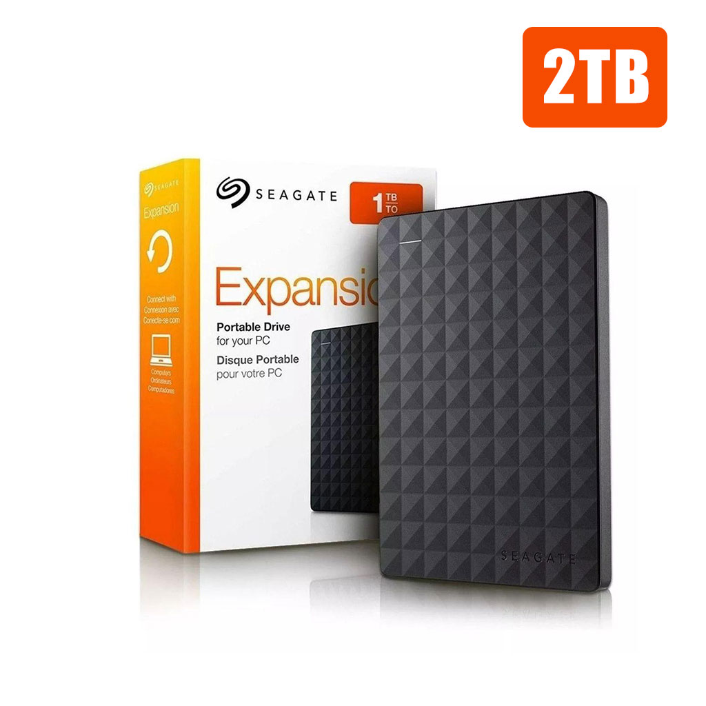 【Fast delivery】Seagate External Hard Disk 2TB 1TB HDD Mobile Hard Disk
