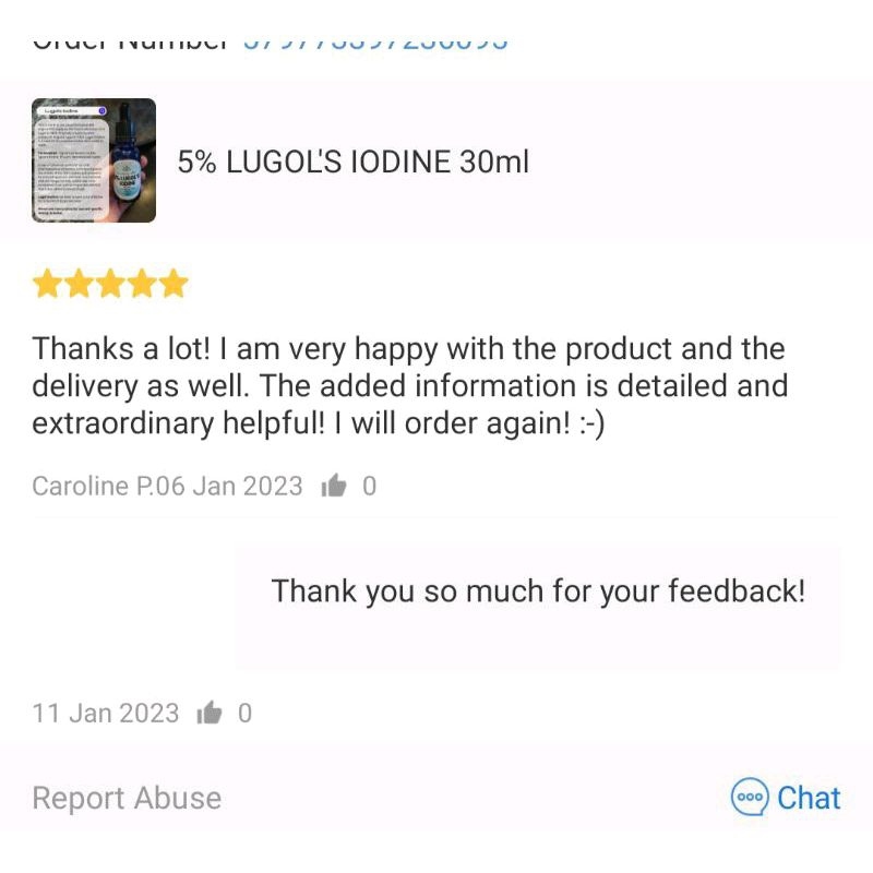 COD LUGOL'S IODINE IN 5 SOLUTION Lazada PH