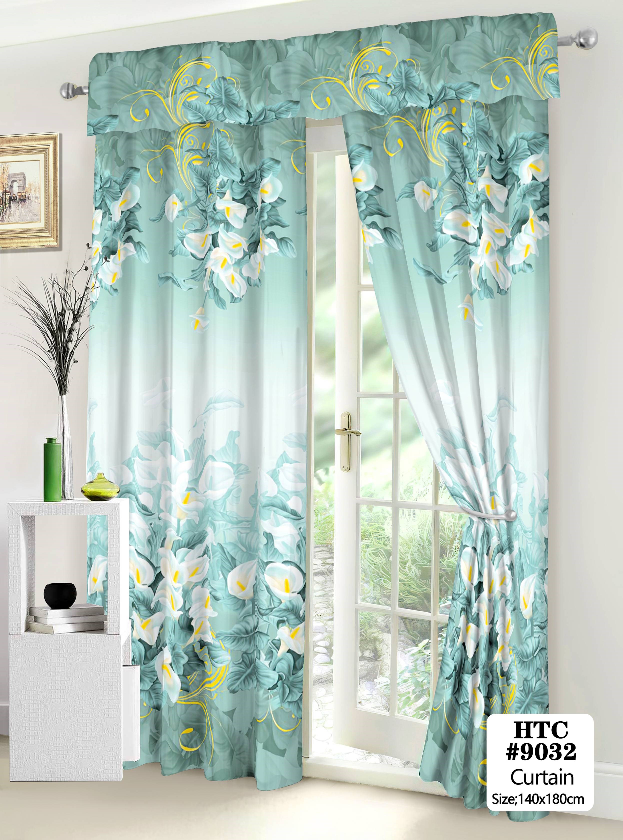 5D Sale Fresh Kurtina Design Window Door Room Curtains 130cm*200cm 1Pcs