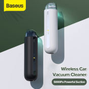 Baseus Wireless Rechargeable Car Vacuum - Powerful Handheld Cleaner