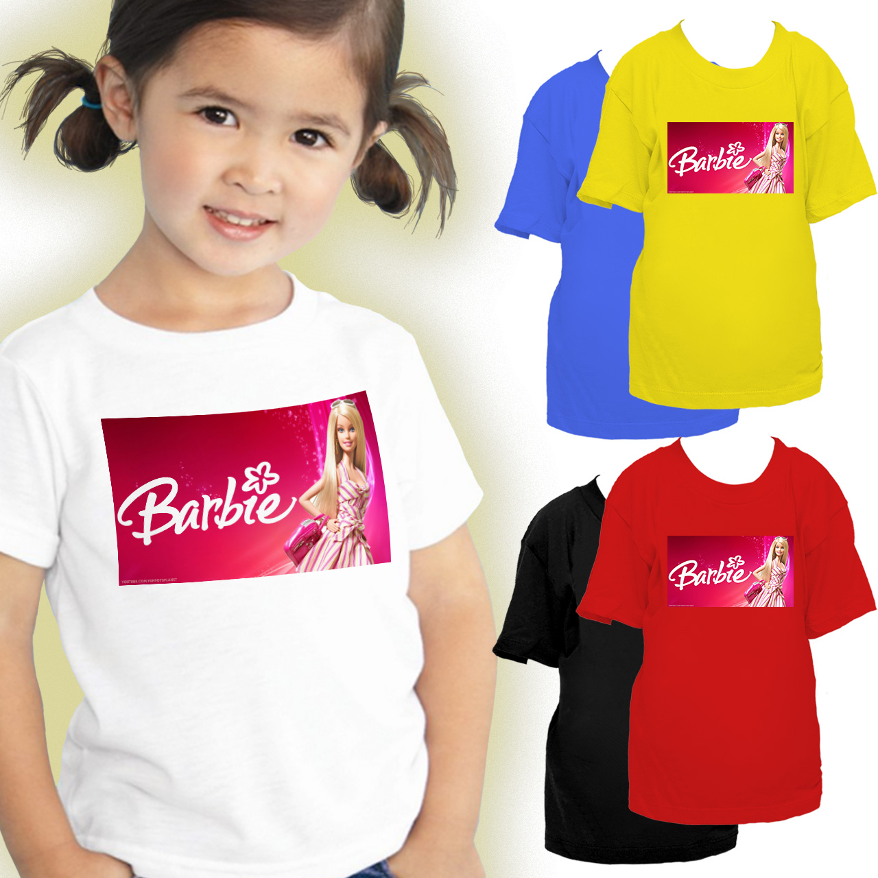 barbie t shirt kids