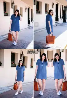 denim dress casual