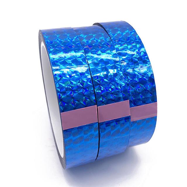 50M Self-Adhesive Decorative Laser Tape DIY Glitter Party Gift