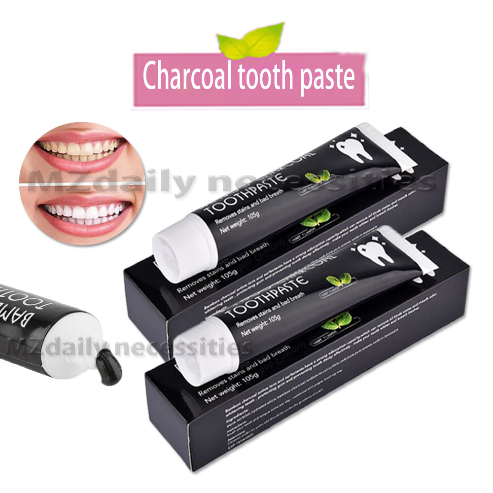 ( Buy 1 Take 1 ) Bamboo Charcoal Teeth Whitening Toothpaste 105g Oral