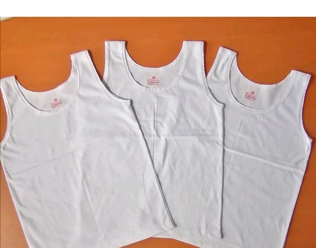 KENTUCKY LADY SANDO COTTON WHITE(1PC)