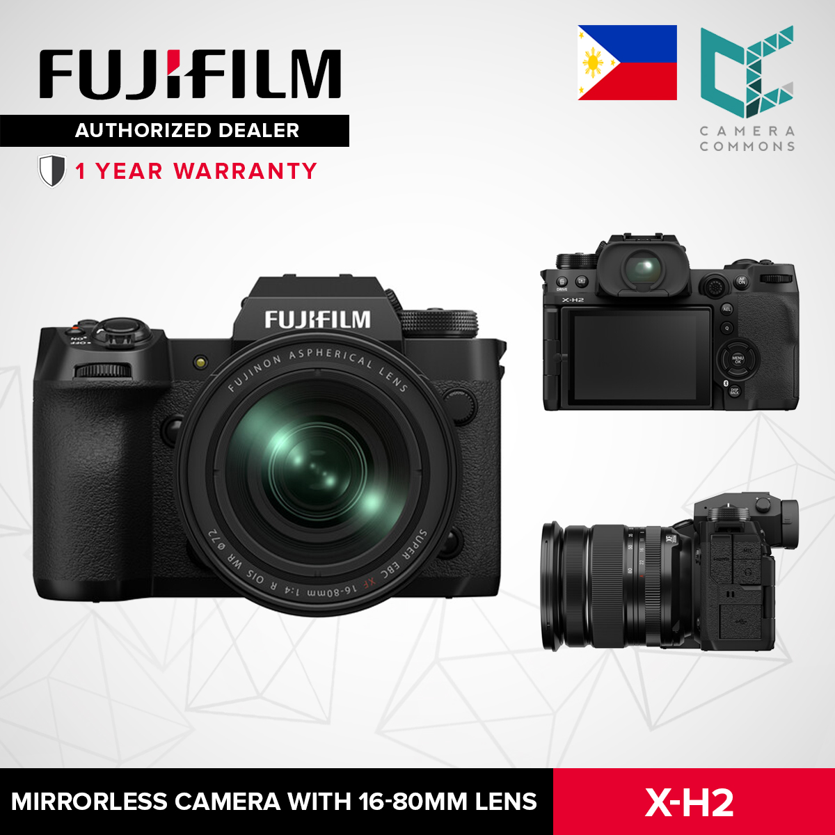 FUJIFILM XH2 Mirrorless Camera Body with 1680mm Lens Lazada PH