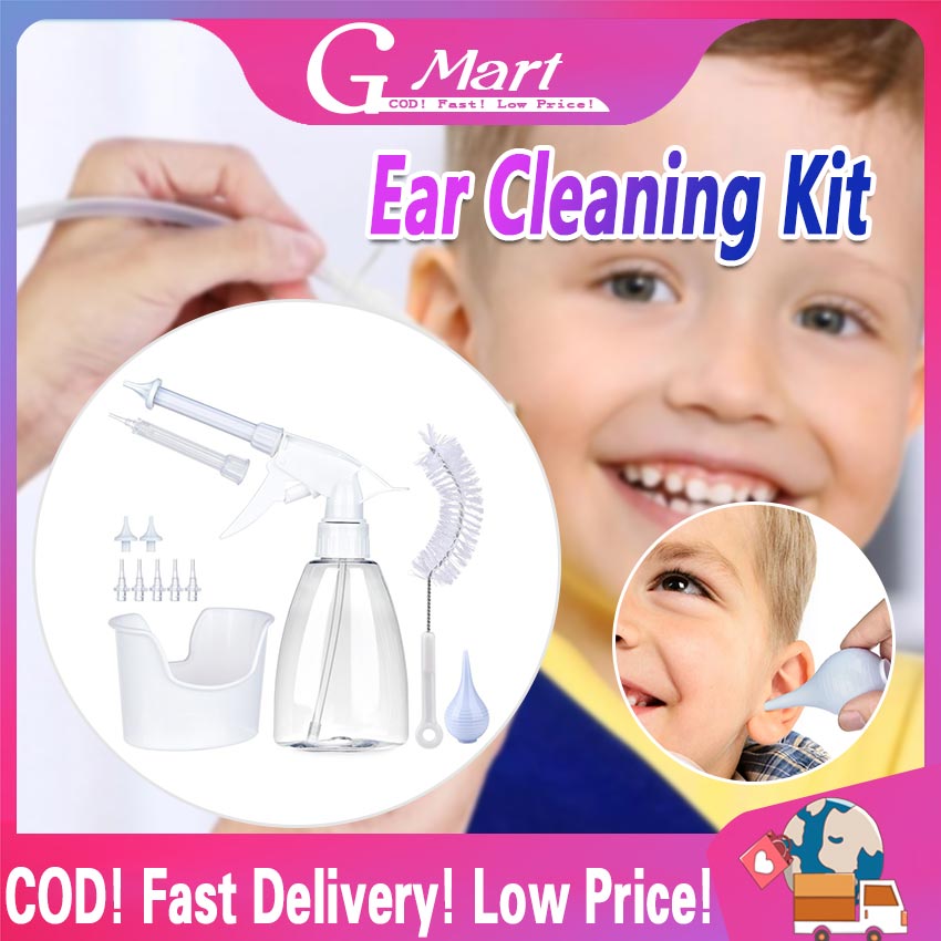 Ear Cleaner Kit for Adults Kids Spiral Ear Wax Remover Plastic Water