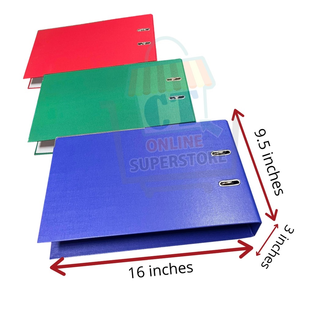 Lever Arch File Folder Horizontal Extra Long 3 inches Lazada PH