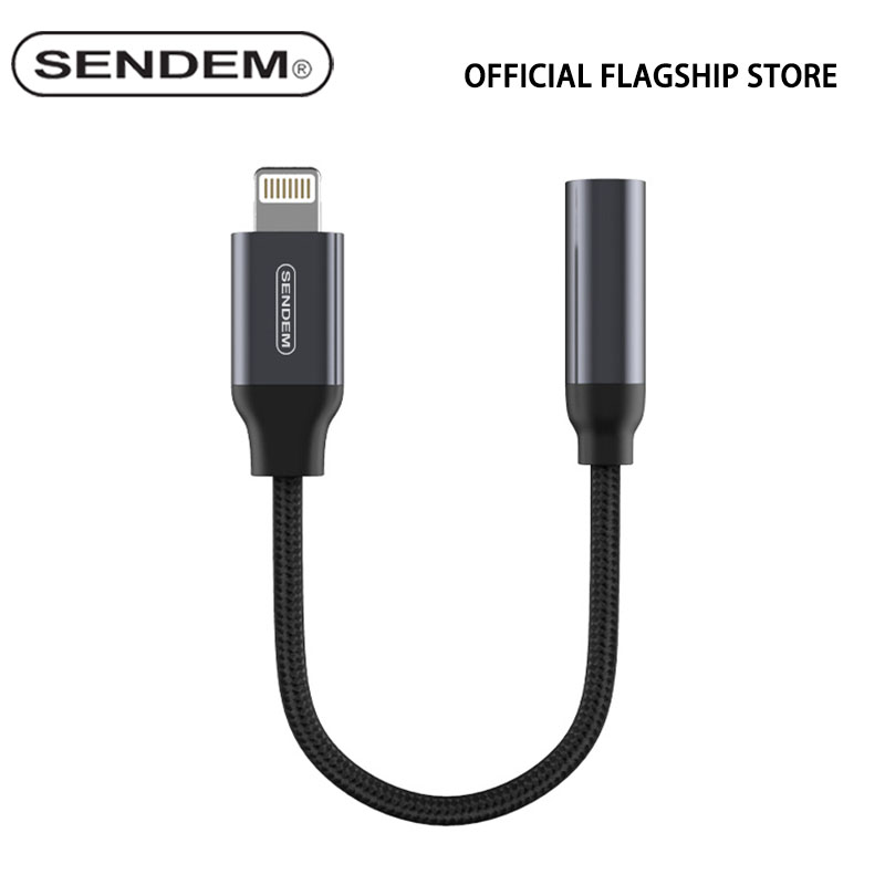 SENDEM A13 Bluetooth window Lightning Adapter to 3.5mm Female Headphone