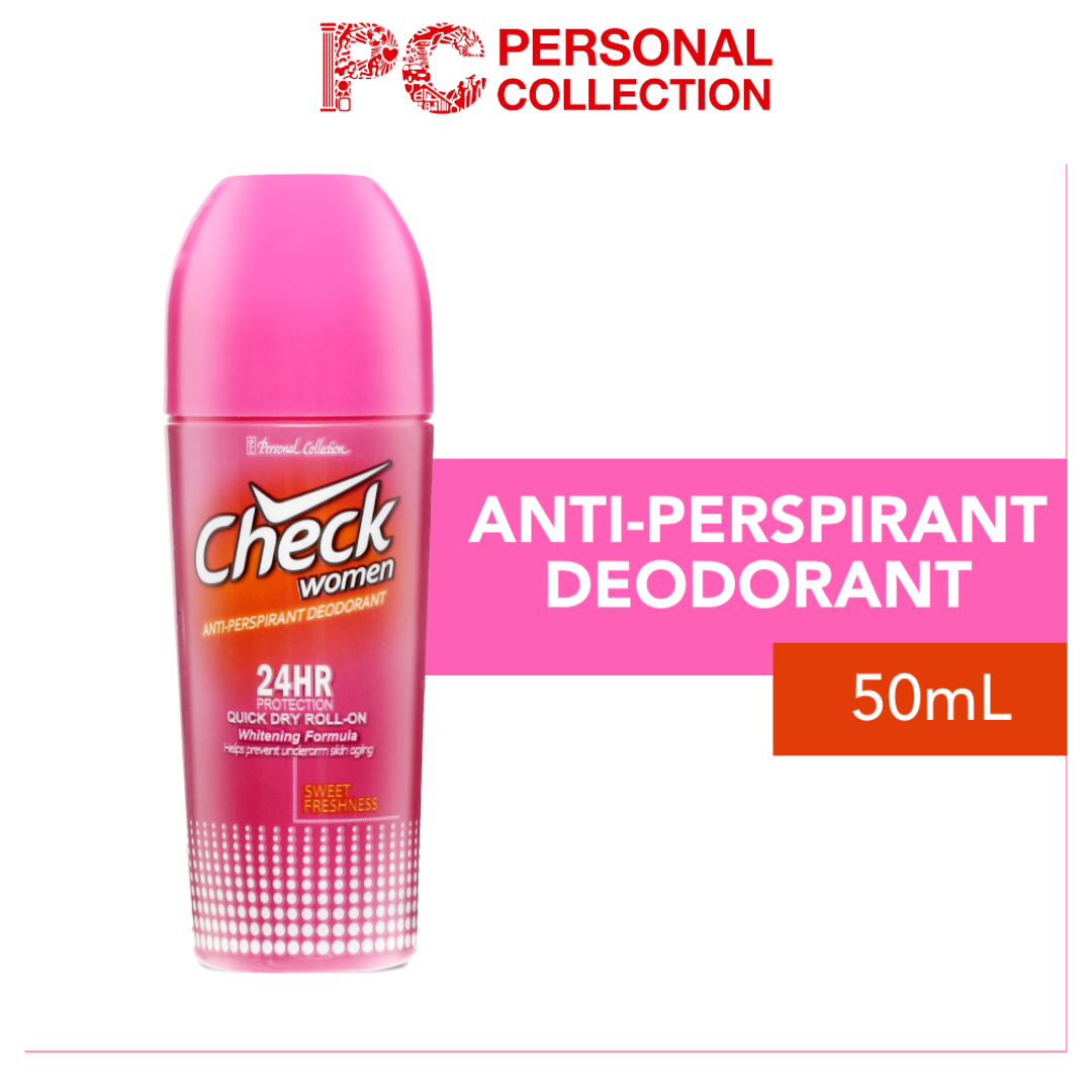 Personal Collection Check Deodorant for Women 50 ml Lazada PH