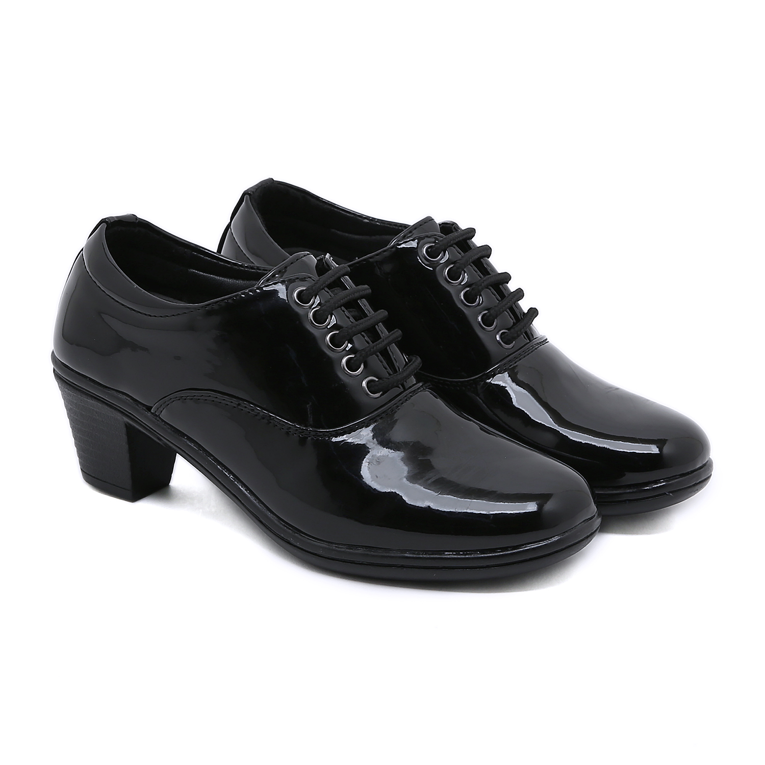 new-black-shoes-for-women-office-work-shoes-heel-xoford-formal-women