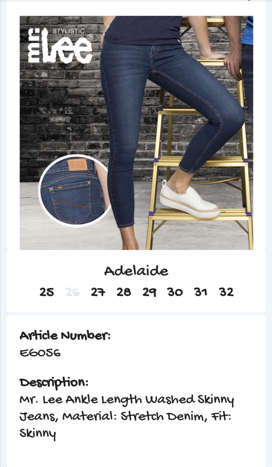 lee jeans adelaide
