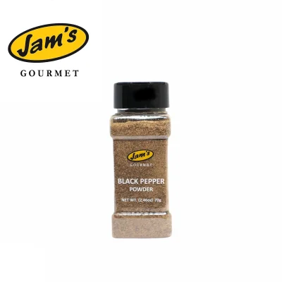 Jam's Gourmet Black Pepper Powder 70g
