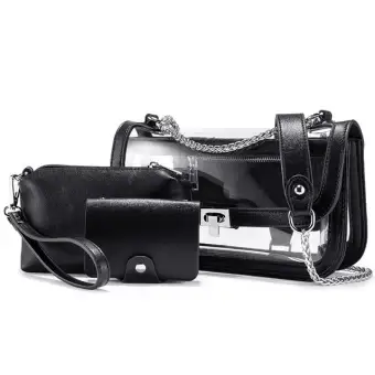 transparent clear bag