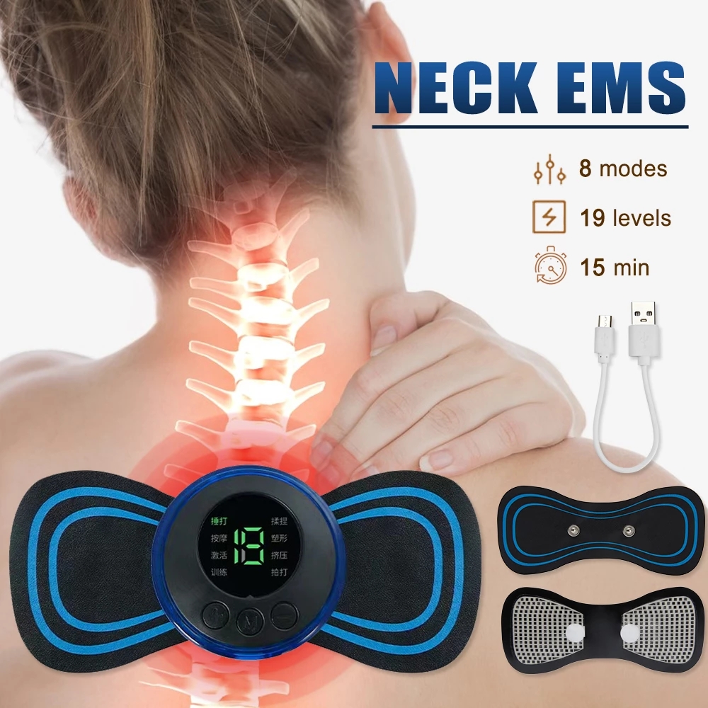 Low Frequency Pulse Intelligent Mini Massager Lumbar Back Massager  Multifunctional Fitness Instrument Shoulder And Neck Massage Stickers For  Men And Women To Relieve Soreness And Fatigue - Temu Philippines
