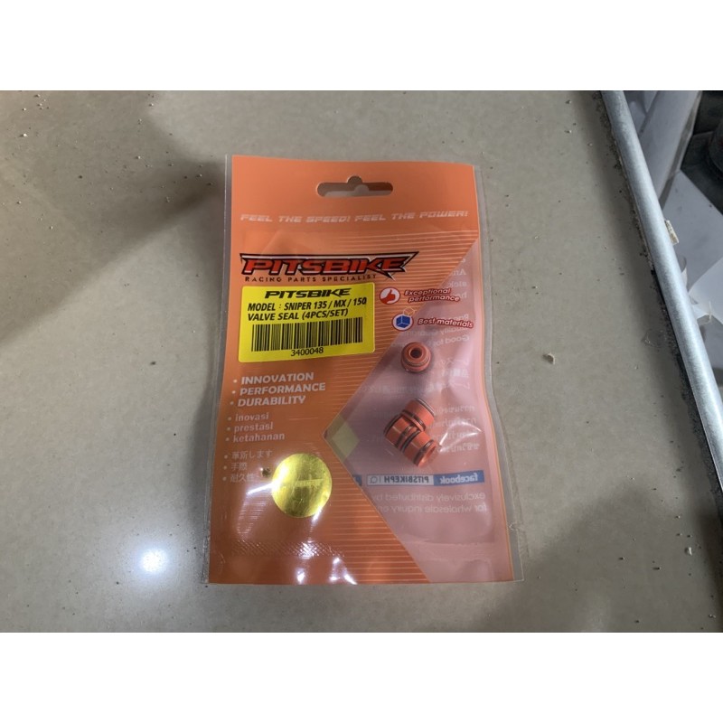 pisbike valve seal 4 pcs set 4.5 stem sniper/raider 150 WO Lazada PH