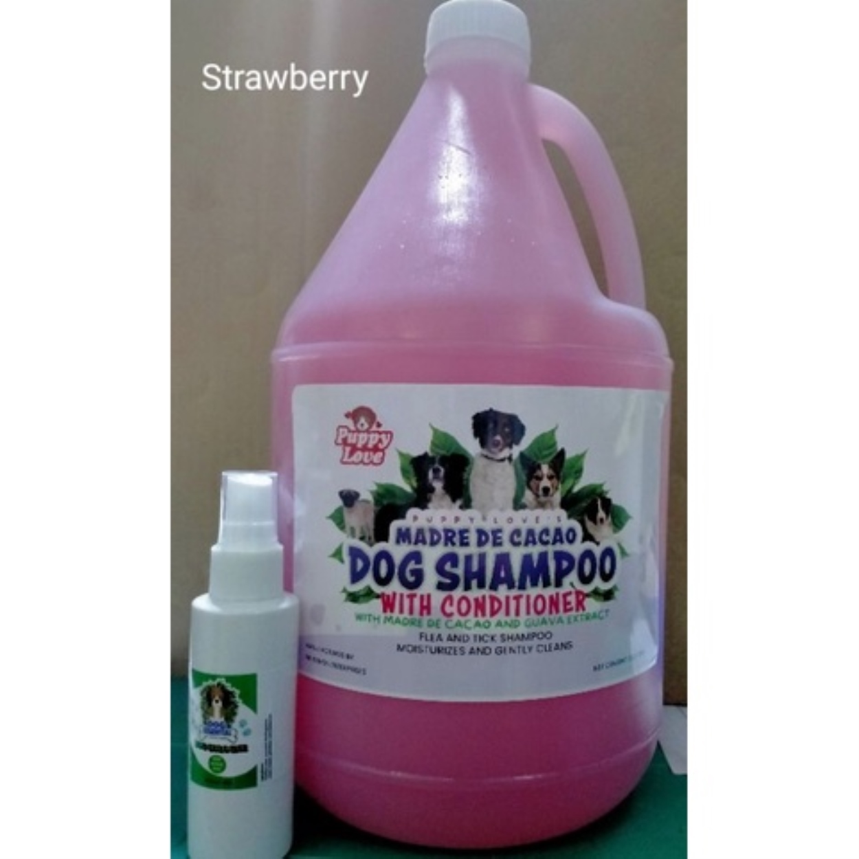 Madre de Cacao Dog Shampoo and Conditioner 3.7liter with FREE Cologne