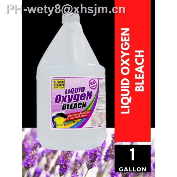 lysol disinfectant spray Liquid Oxygen Bleach Color Safe 1 GALLON Laundry Fabric All Purpose