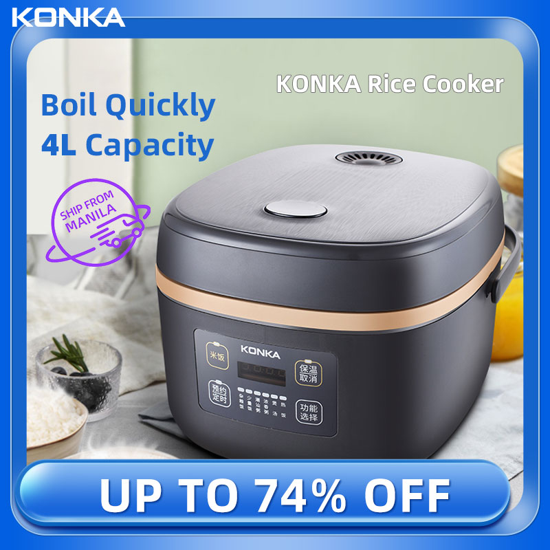 KONKA Rice Cooker Big 4L Multi Function Cooker Sale Smart Rice Cooker