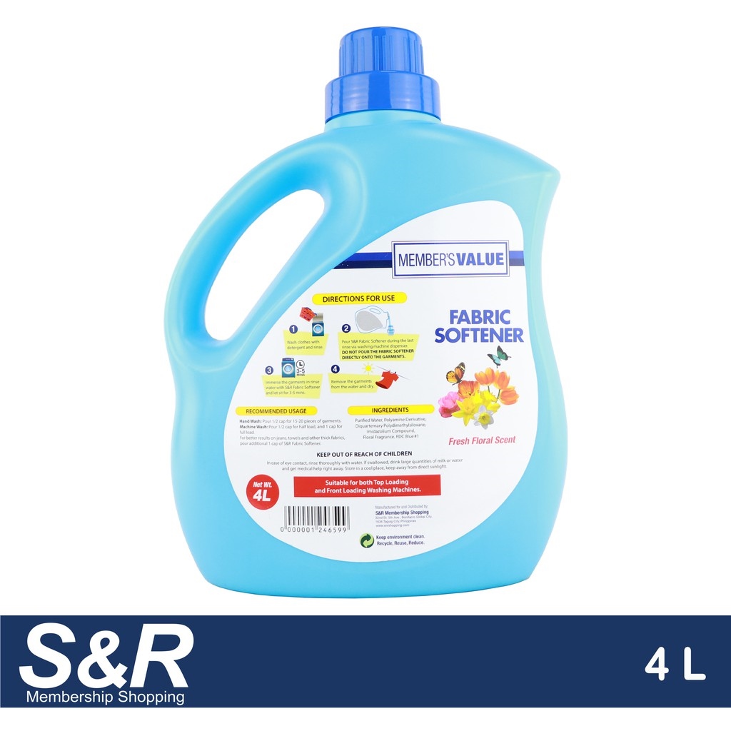 Member's Softener with Scent 4L | Lazada PH