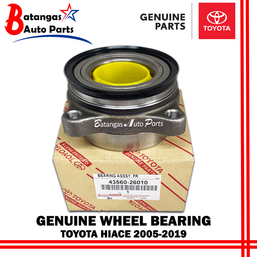 GENUINE FRONT WHEEL BEARING TOYOTA HIACE 20052019 1PC Lazada PH