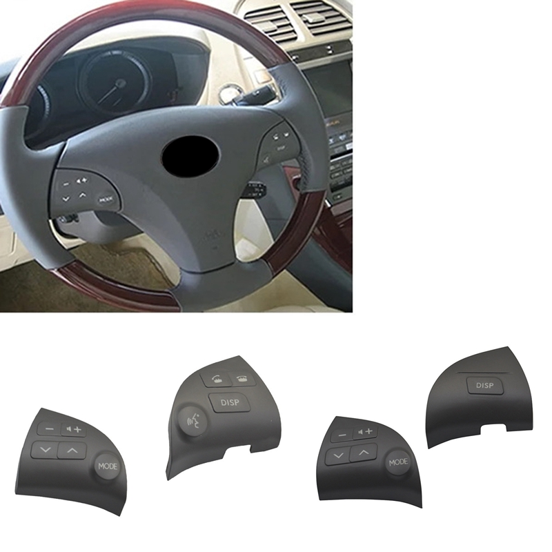 2Pcs Multifunctional Bluetooth Speaker Button Switch for Toyota Lexus ES350 Steering Wheel Button 84250-33190