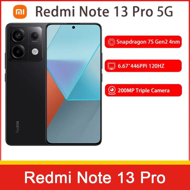 Xiaomi Redmi Note 13 Pro 5G Snapdragon 7s Gen 2 NFC 256GB/512GB 120Hz 200MP